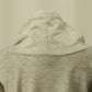 Relativity LG Sweatshirt Grey Cowl Neck Lightweight Drawstring Roll Up Sleeves