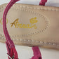 Anna Adele 1 Sandals Womens 8.5 Fuchsia Rhinestone Flats