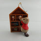 4 Keepsake Ornament Collectors Club '95-'96 Inc: Santa Rudolph Fishing Memories