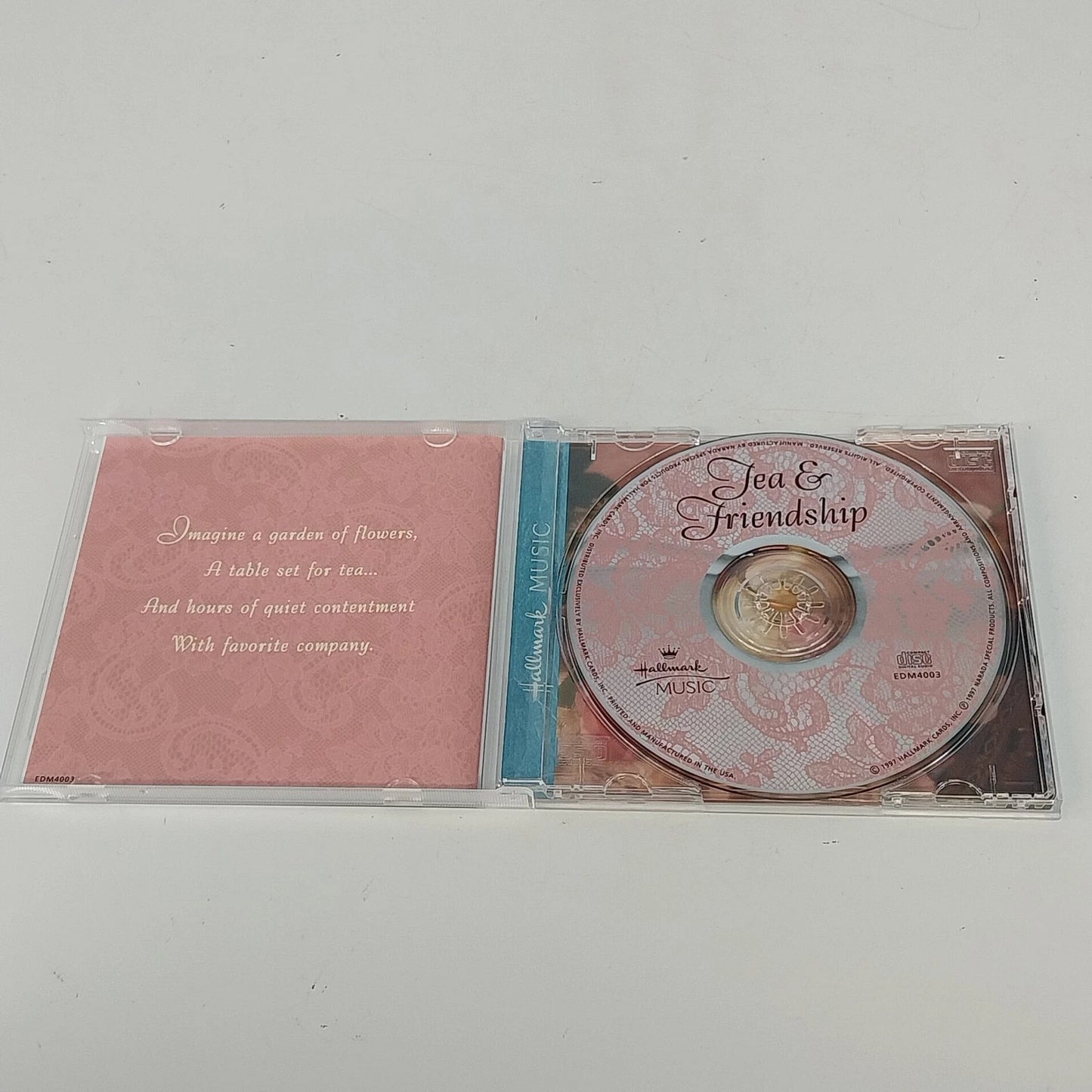 Hallmark Music Tea & Friendship CD 1997 William Ellwood & Eric Tingstad Guitar
