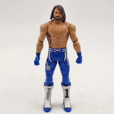 AJ Styles Figure 7” Mattel WWE 2017 Basic Series #101 Wrestling Toy Top Talents