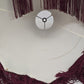 Victorian Bell Shape Fringed Table Lamp Poppy Plant Shape Body 2 Bulbs 30" Tall