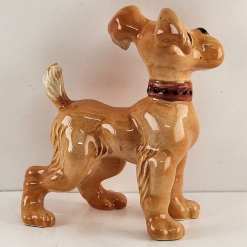 Beswick Porcelain Disney Scamp Dog No 1058 Vintage England Collar Fun Series