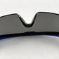 Gateway Strobe Safety Glasses Lightweight Telescoping Temples Side Shields Z87.1 (Freedom Frame, Gray Lens)