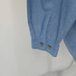 Tan Jay Women’s Blue Floral Embroidered Blouse Sz 16 Cotton Long Sleeve Top