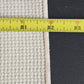 Beige Tablecloth Table Cover with Waffle Woven Weave Pattern Polyester 58" x 82"