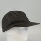 Wool Nylon Ear Flap Cap Charcoal Gray Winter Hat XL Heavy Soft Warm USA Vintage
