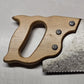 Unbranded 26" Crosscut Hand Saw Blonde Wood Handle Carpenter Tool Vintage