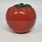 Tomato & Lemon Food Saver Keeper Containers Set of 2 Plastic Produce Storage