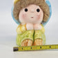 Vintage Nancy Pew Little Boy Planter Japan Spaghetti Hair Blue