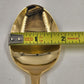 Classic Traditions Hollyberry 4pc Hostess Set Goldtone Xmas Stainless Steel