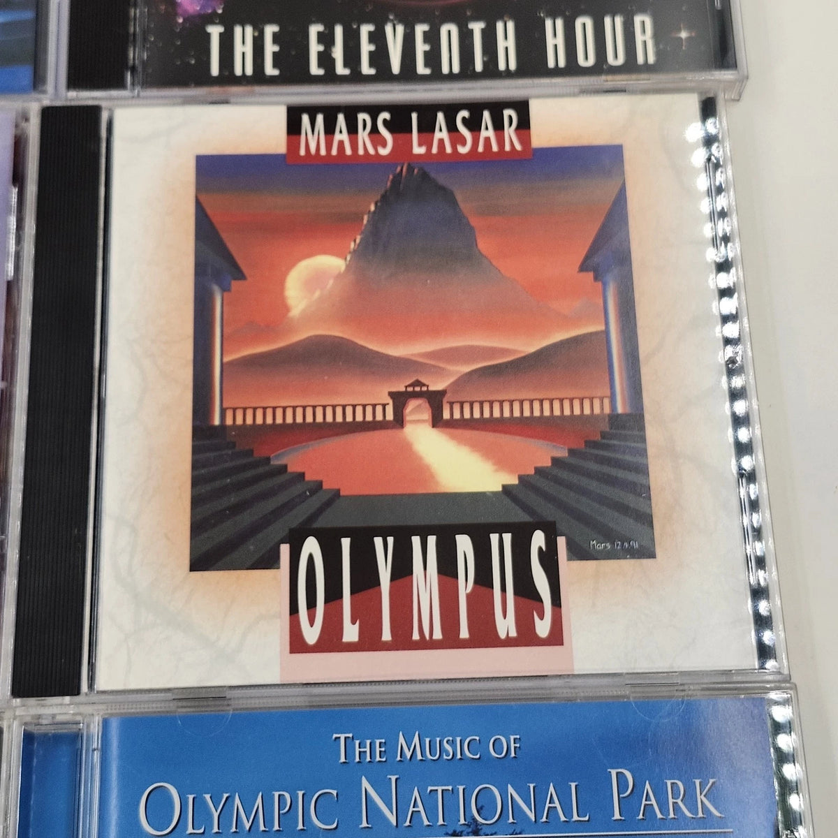 Mars Lasar 4 CD Lot New Age Ambient Electronic Music Olympus Escape 11:02