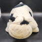 Pillow Pets Cow Plush Stuffed Animal Black White Spotted 18" Polyester China