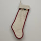 Tender Heart Treasures Moose Plaid Applique Christmas Stocking 18" Vtg 1999