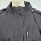 Eddie Bauer WeatherEdge Women’s Large Black Insulated Waterproof Jacket Detachable Hood Winter Coat