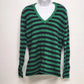 Bitten Sarah Jessica Parker Women XL Striped Long Sleeve Shirt