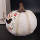 Decorative LED Color Changing Sugar Skull Jack-O'-Lantern Pumpkin 6.5" Halloween