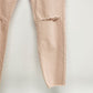 NWT Stitch Star Pink Skinny Jeans 28" Waist 27" Inseam Size 6 Women Torn Knees