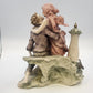 Giuseppe Armani 675T Love in Bloom Couple Kissing Figurine 12.5" No Base