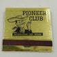 Pioneer Club Double Jackpot Downtown Las Vegas Full Matchbook Cowboy