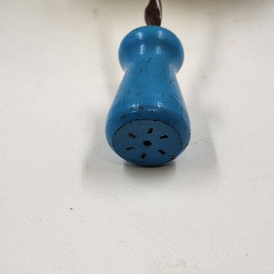 Metal Tin Toy Spinning Top with Circus Animals 6" by Ohio Art USA Vintage 1960s