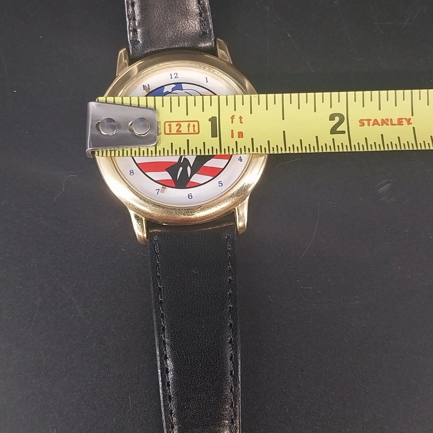 Bill Clinton Growing Nose Mystery Dial Watch Political Parody