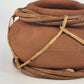 Orange Clay Pot Jug Pottery Vessel Folk Art Native American Style Terracotta Vtg