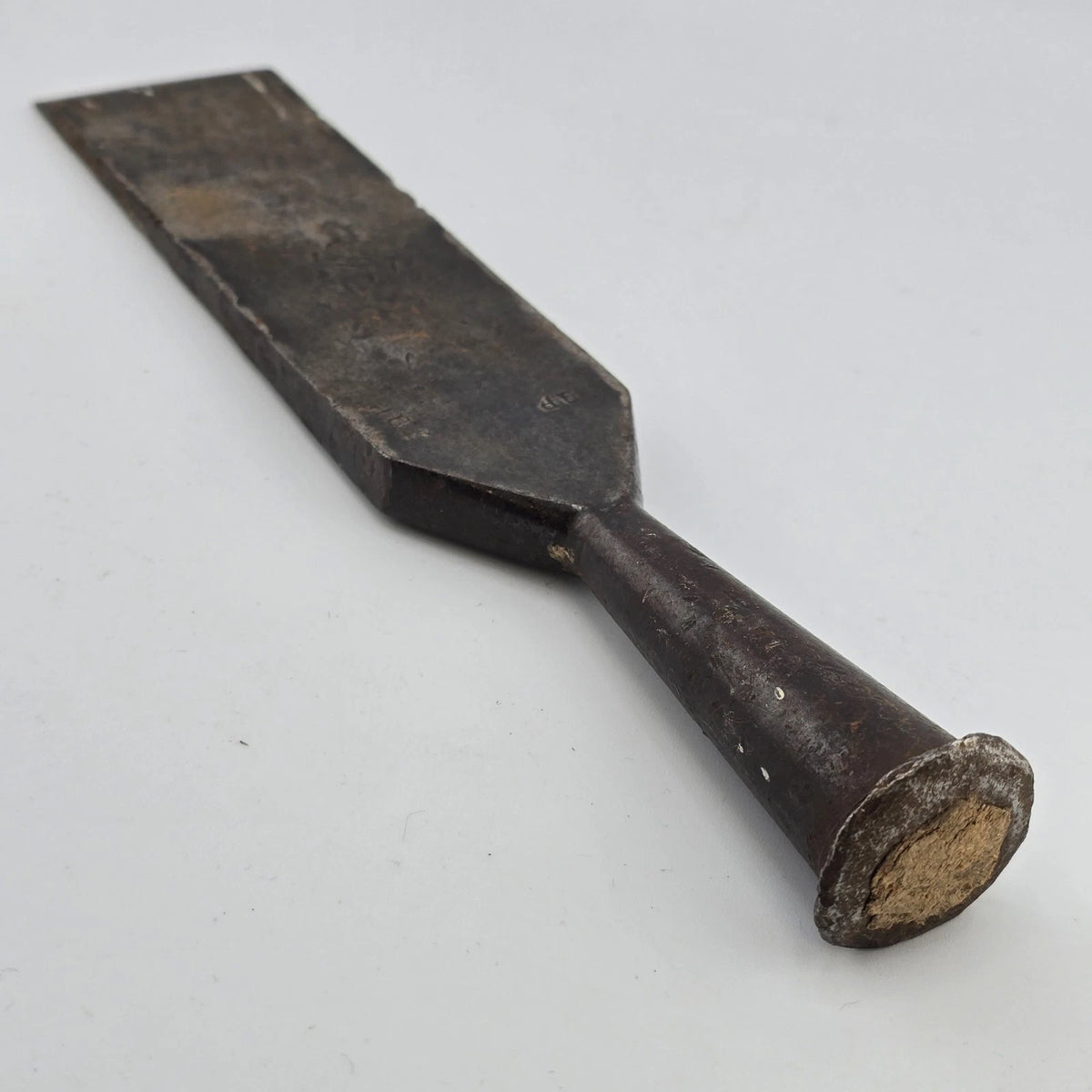 1-3/4" Socket Firmer Chisel Square Edge Timber Framing 9" Antique Head Only