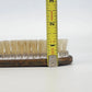 Floral Vanity Hair Brush 10.5 Inch Silver Shabby Chic