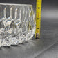 Heavy Serving Bowl Gorham Althea Cut Lead Crystal 7.5" Sunflower Diamond Pattern