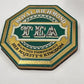 Royal Richmond Tea Metal Tin Storage Box Canister England Case Manufacture 1980s
