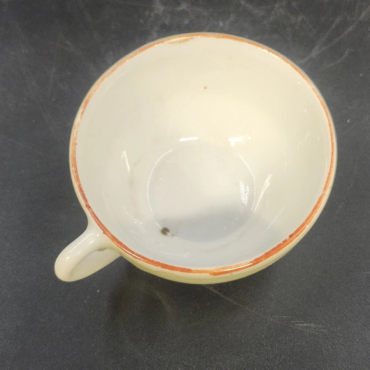 Floral Demitasse Tea Coffee Cups 2.5"d Set of 4 Porcelain Handle Japan Vintage