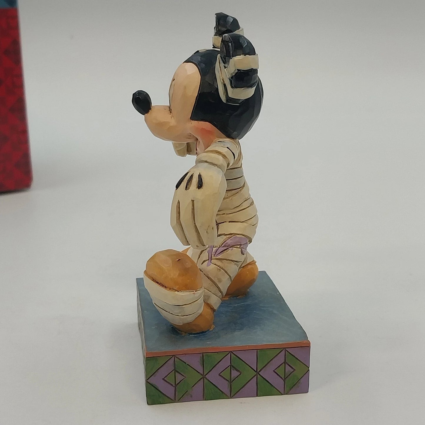 Jim Shore Walt Disney Showcase Happy Haunting Mummy Mickey Figurine 4023553 Box