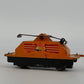 American Flyer Handcar/Railroad Accessory 740 S Gauge Orange A C Gilbert As Is