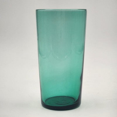 Set 6 Libbey Emerald Green Tall Tumbler Iced Tea Glasses Drinkware 6.25"x3.25"