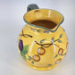 Claire Murray Bella Vita Ceramic Pitcher Hand Painted Floral Italy Style