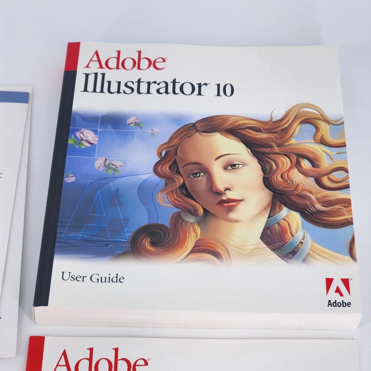 Adobe Illustrator 10 PC Windows Vintage Software Big Box Serial Number Manual