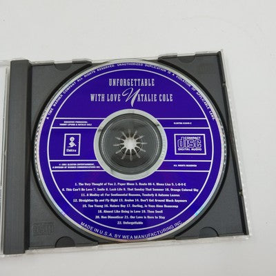 Set of 2 Jazz CDs Kenny G - Breathless & Natalie Cole - Unforgettable with Love