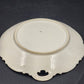 Haviland Limoges "Rebecca" Round Serving Tray – 10" Porcelain with Scalloped Edge, Raised Trellis & Rose Floral Design – Vintage French Tableware