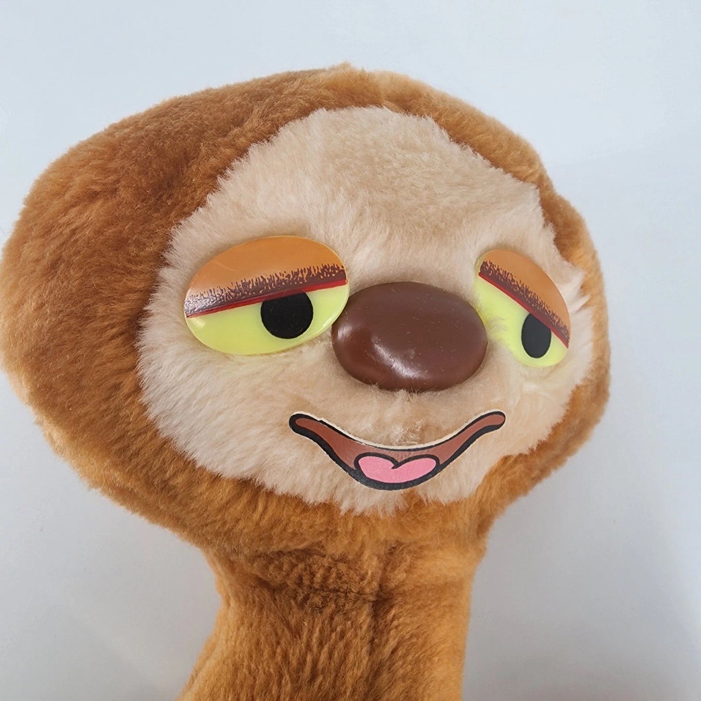 Andromicus Zapticon Planet Animals Sloth Plush 14" with Tags Rare Vintage 1982