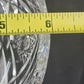 American Brilliant Hand Cut Glass Lead Crystal Pedestal Compote Candy Dish 5.25"