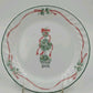 12 Corelle Callaway Holiday Ivy Luncheon Plates Swirl Green Trim 9"d EUC