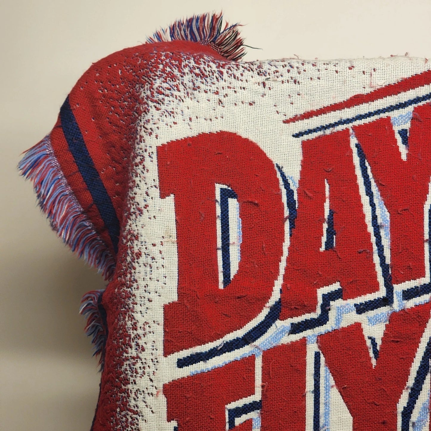 University of Dayton Flyers Throw Blanket Thick Acrylic USA Made