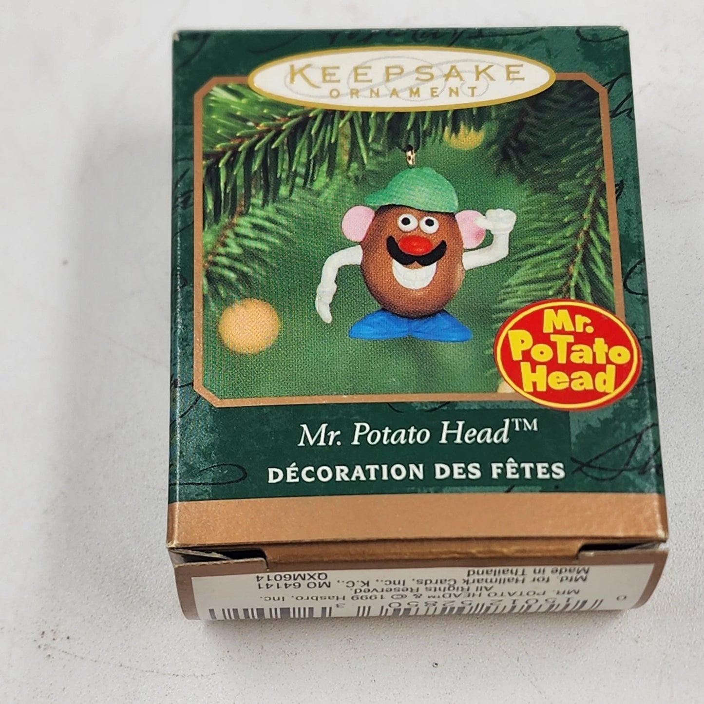 3 Hallmark Keepsake Ornaments 1999–2000 Roll-a-Bear Celestial Bunny Potato Head