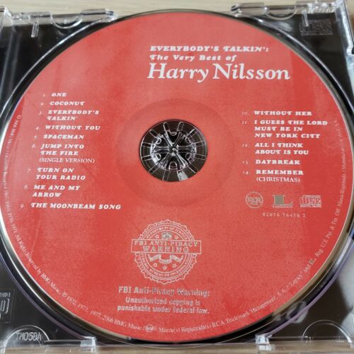 Harry Nilsson Everybody’s Talkin’ Best Of CD Album 82876764562