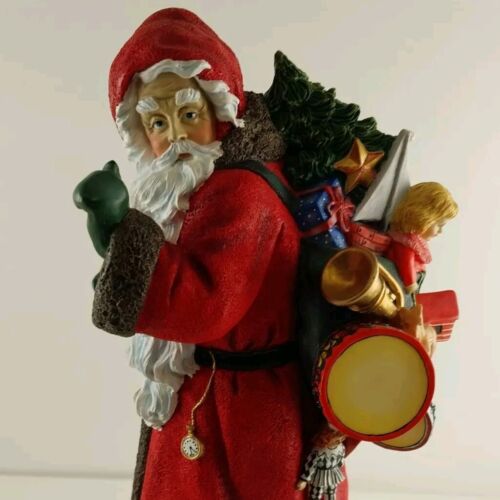 Pipka Memories of Christmas Knock Knock Santa 1998 Numbered 1209 No Staff 10"