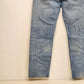 Levi’s 505 Men's Jeans 32x30 Heavily Distressed Classic Straight Leg Light Wash
