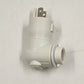 Heavenly Scentsy Plug-In Wax Warmer White Gold Angels Christmas 3.5"x3"