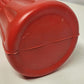 Blow Mold Vintage Red w/ Yellow Flames Pole Candle Product Union Molded 35" Tall