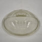 Guardian Service Cast Aluminum Casserole 9.5" Round Pot Glass Lid Handles 1940's